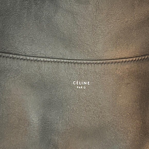 AUTH Celine Cabas hobo bag in black - Picture 10 of 14